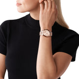  Shop Authentic Michael Kors Bradshaw Chronograph Rose Gold Dial Rose Gold Steel Strap Watch for Women - MK5799 - Luxxuri