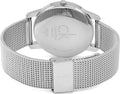  Shop Authentic Calvin Klein City Chronograph White Dial Silver Mesh Bracelet Watch for Men - K2G2G126 - Luxxuri