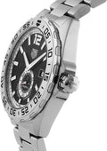  Shop Authentic Tag Heuer Formula 1 Automatic Black Dial Silver Steel Strap Watch for Men - WAZ2012.BA0842 - Luxxuri