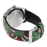  Shop Authentic Gucci G Timeless Le Marche Des Merveilles Green Dial Green Leather Strap Watch for Women - YA1264081 - Luxxuri