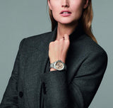  Shop Authentic Hugo Boss Hera Chronograph Silver Dial Two Tone Steel Strap Watch for Women - 1502446 - Luxxuri