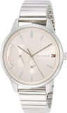  Shop Authentic Tommy Hilfiger Brooke Pink Dial Silver Steel Strap Watch for Women - 1782020 - Luxxuri