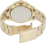  Shop Authentic Fossil FB-03 Chronograph Black Dial Gold Steel Strap Watch for Men - FS5727 - Luxxuri