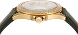  Shop Authentic Michael Kors Mini Everest Crystals White Dial Green Leather Strap Watch for Women - MK4720 - Luxxuri