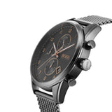  Shop Authentic Hugo Boss Skymaster Grey Dial Grey Mesh Bracelet Watch for Men - 1513837 - Luxxuri