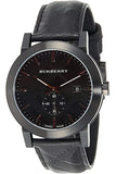  Shop Authentic Burberry The City Black Dial Black Leather Strap Watch for Men - BU9906 - Luxxuri