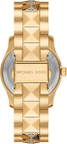  Shop Authentic Michael Kors Runway Three Hand Brown Dial Two Tone Steel Strap Watch For Women - MK7389 - Luxxuri