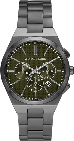  Shop Authentic Michael Kors Lennox Chronograph Black Dial Black Steel Strap Watch For Men - MK9146 - Luxxuri