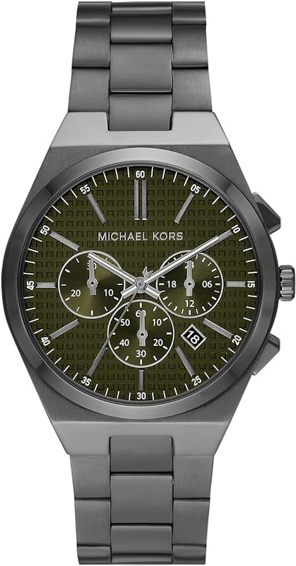  Shop Authentic Michael Kors Lennox Chronograph Black Dial Black Steel Strap Watch For Men - MK9146 - Luxxuri