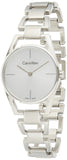 Shop Authentic Calvin Klein Dainty Silver Dial Silver Steel Strap Watch for Women - K7L23146 - Luxxuri