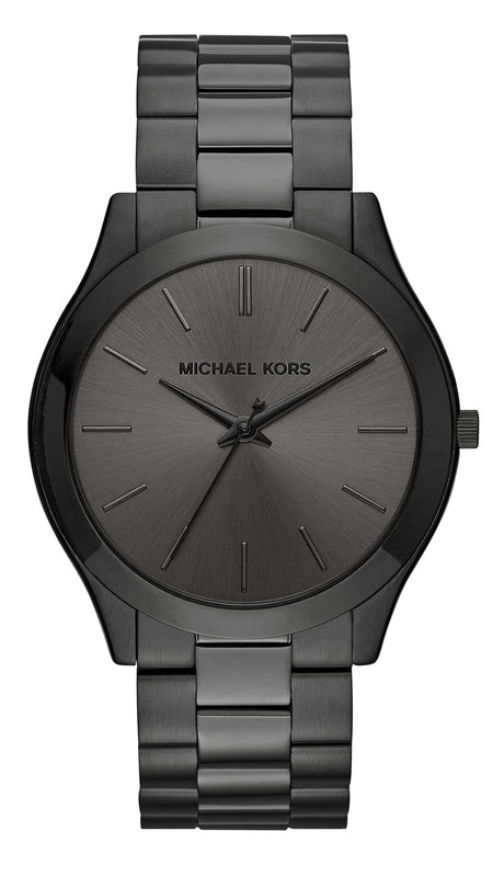  Shop Authentic Michael Kors Slim Runway Black Dial Black Steel Strap Watch for Men - MK8507 - Luxxuri