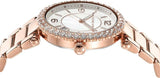  Shop Authentic Michael Kors Parker Three-Hand Mother of Pearl White Dial Rose Gold Steel Strap Watch For Women - MK4695 - Luxxuri