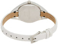  Shop Authentic Calvin Klein Rebel White Black Dial White Leather Strap Watch for Women - K8P231L1 - Luxxuri