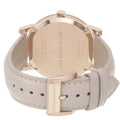 Burberry The City Beige Dial Brown Leather Strap Watch for Women - BU9014