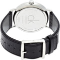  Shop Authentic Calvin Klein Surround Silver Dial Black Leather Strap Watch for Men - K3W211C6 - Luxxuri