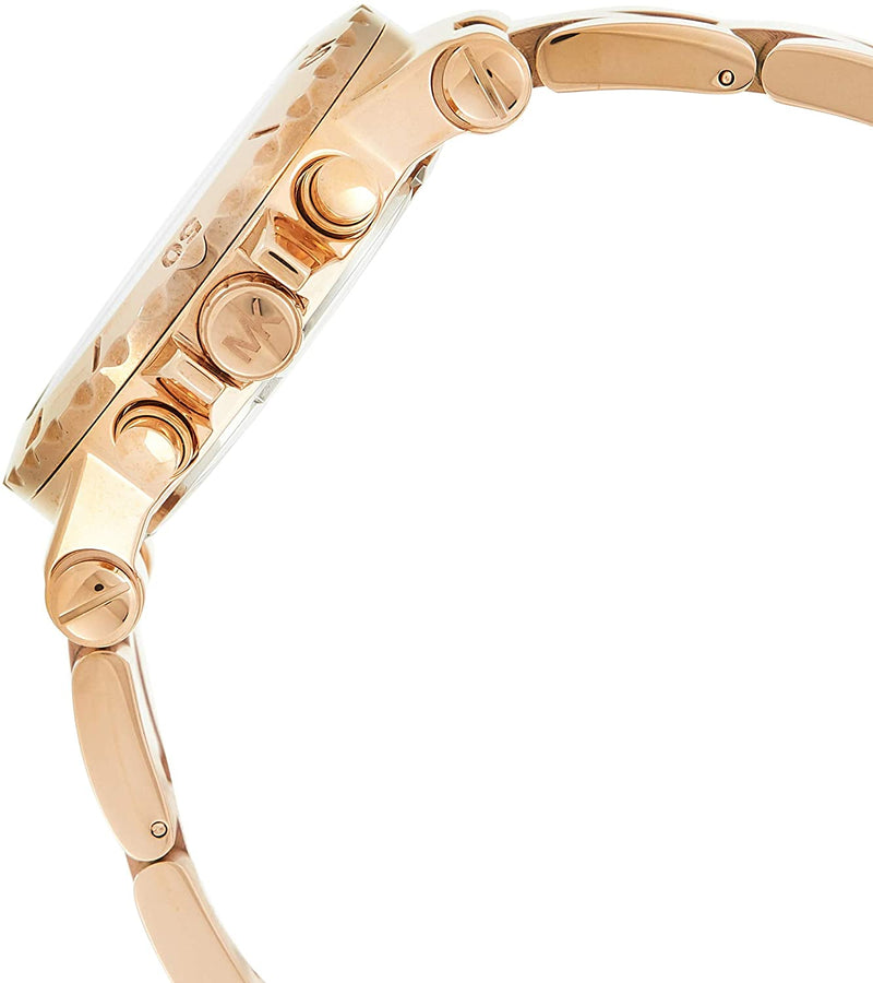  Shop Authentic Michael Kors Bel Aire Blue Dial Rose Gold Steel Strap Watch for Women - MK5410 - Luxxuri