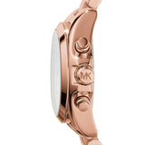  Shop Authentic Michael Kors Bradshaw Chronograph Rose Gold Dial Rose Gold Steel Strap Watch for Women - MK5799 - Luxxuri