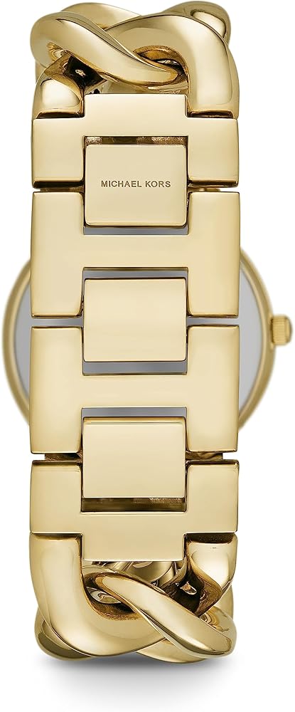  Shop Authentic Michael Kors Nini Three Hand Gold Dial Gold Steel Strap Watch For Women - MK3235 - Luxxuri