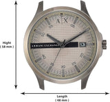  Shop Authentic Armani Exchange Hampton Chronograph Grey Dial Grey Steel Strap Watch For Men - AX2194 - Luxxuri