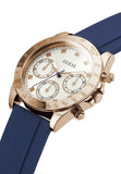  Shop Authentic Guess Eclipse White Dial Blue Rubber Strap Watch for Women - GW0315L2 - Luxxuri