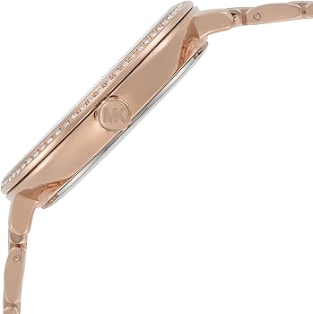  Shop Authentic Michael Kors Charley Three-Hand Analog Rose Gold Dial Rose Gold Steel Strap Watch for Women - MK4400 - Luxxuri