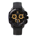  Shop Authentic Versace Dylos Chronograph Black Dial Black Rubber Strap Watch for Men - VQC020015 - Luxxuri