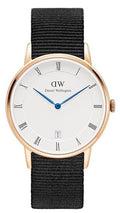  Shop Authentic Daniel Wellington Dapper Cornwall White Dial Black Nylon Strap Watch For Men - DW00100261 - Luxxuri