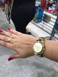  Shop Authentic Michael Kors Runway Twist Gold Dial Gold Stainless Steel Strap Watch for Women - MK3131 - Luxxuri