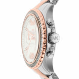  Shop Authentic Michael Kors Everest Chronograph White Dial Two Tone Steel Strap Watch For Women - MK7214 - Luxxuri