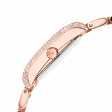  Shop Authentic Michael Kors Emery Three-Hand Crystals Silver Dial Rose Gold Steel Strap Watch for Women - MK4641 - Luxxuri