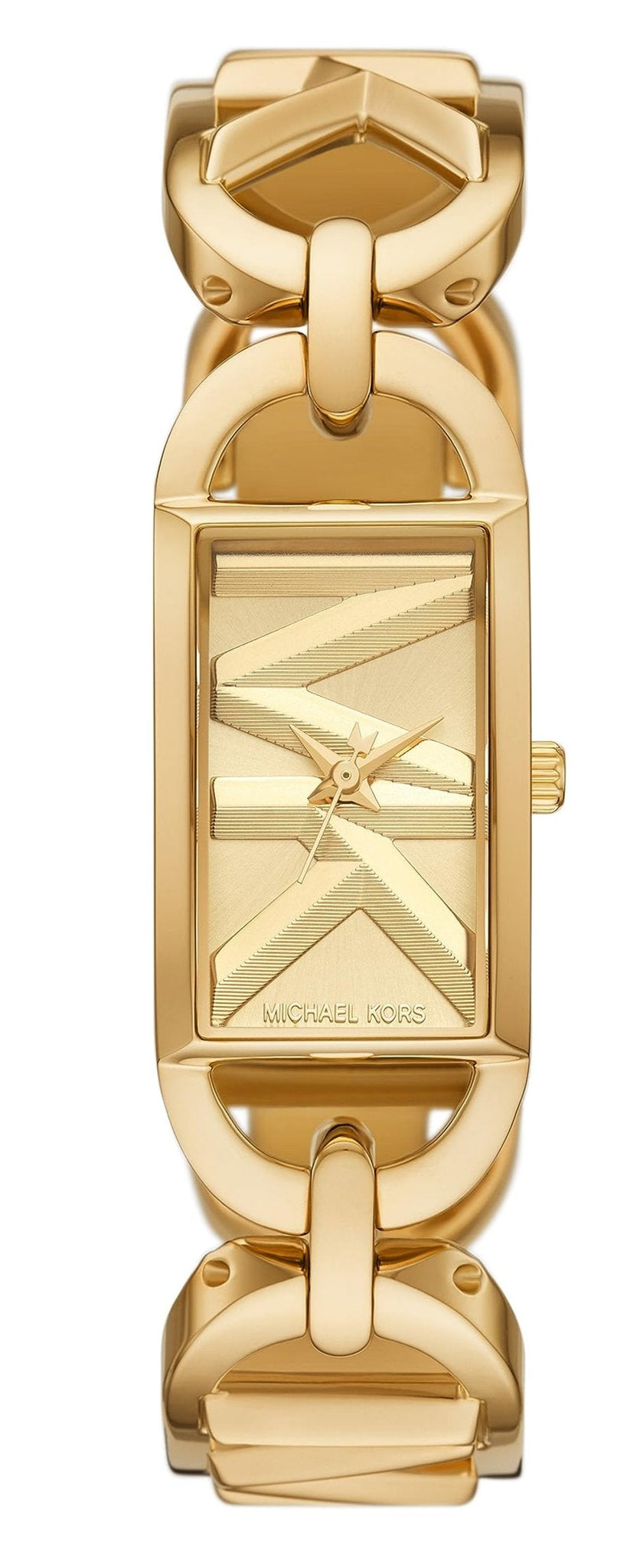  Shop Authentic Michael Kors Empire Three Hand Gold Dial Gold Steel Strap Watch For Women - MK7406 - Luxxuri