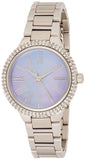  Shop Authentic Michael Kors Taryn Mother of Pearl Purple Dial Silver Steel Strap Watch For Women - MK6562 - Luxxuri