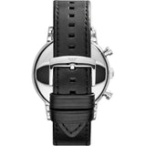  Shop Authentic Emporio Armani Luigi Chronograph Black Dial Black Leather Watch For Men - AR1828 - Luxxuri