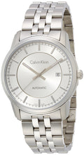  Shop Authentic Calvin Klein Infinity Automatic Silver Dial Silver Steel Strap Watch for Men - K5S34146 - Luxxuri
