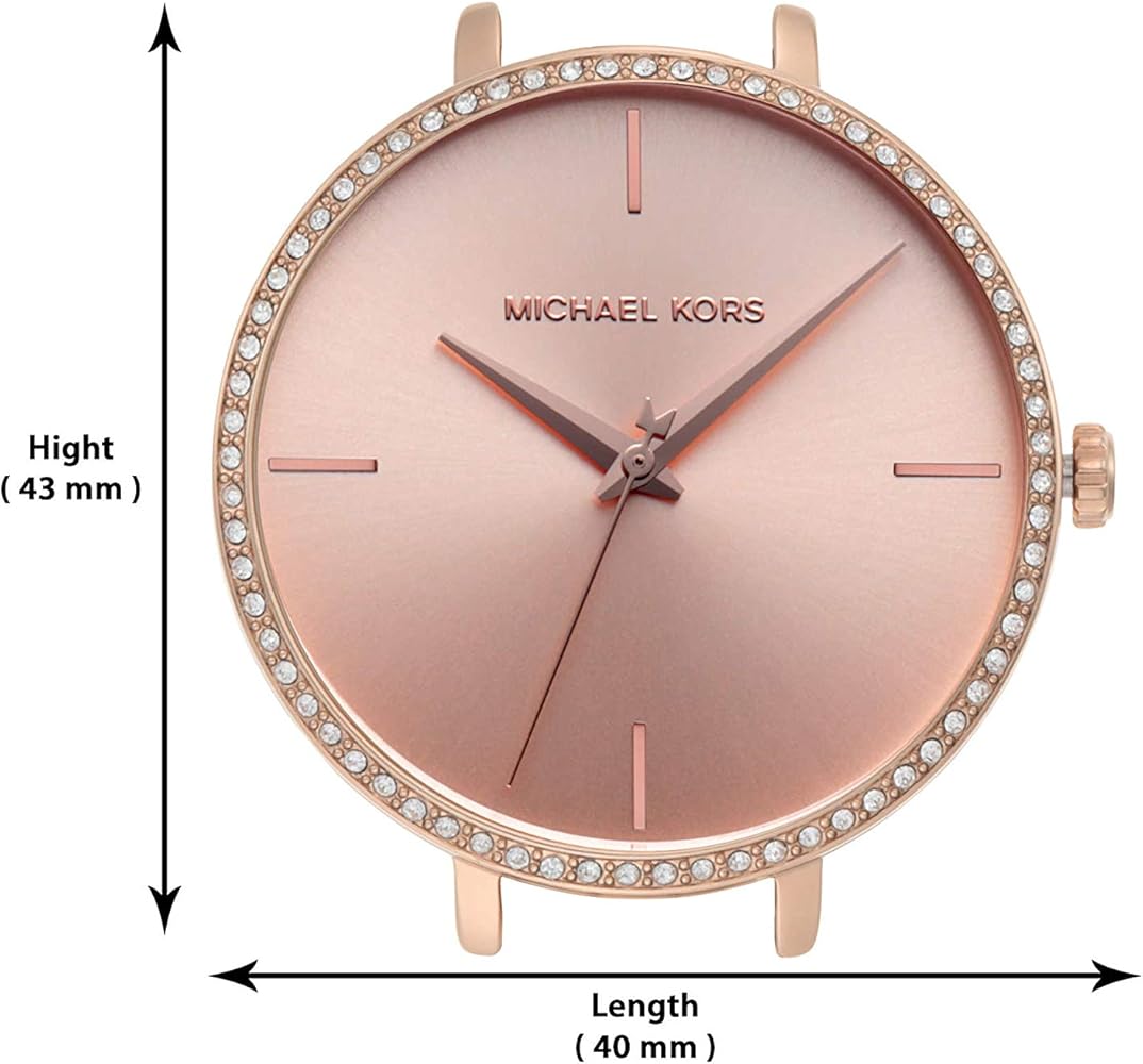  Shop Authentic Michael Kors Charley Three-Hand Analog Rose Gold Dial Rose Gold Steel Strap Watch for Women - MK4400 - Luxxuri