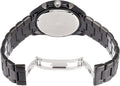 Coach Kent Chronograph Black Dial Black Steel Strap Watch for Men - 14602554