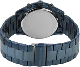  Shop Authentic Michael Kors Slim Runway Chronograph Black Dial Blue Steel Strap Watch for Men - MK8918 - Luxxuri