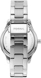 Shop Authentic Fossil Stella Sport Multifunction Silver Dial Silver Steel Strap Watch for Women - ES5108 - Luxxuri