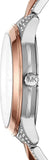  Shop Authentic Michael Kors Runway Mercer Crystals Silver Dial Two Tone Steel Strap Watch For Women - MK6716 - Luxxuri