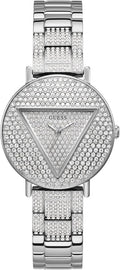  Shop Authentic Guess Trend Diamonds Silver Dial Silver Steel Strap Watch for Women - GW0512L1 - Luxxuri