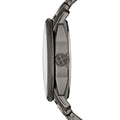 Fossil Machine Chronograph Black Dial Grey Steel Strap Watch for Men - FS4774