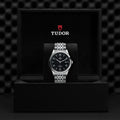  Shop Authentic Tudor 1926 Automatic Black Dial Silver Steel Strap Watch for Men - M91650-0002 - Luxxuri