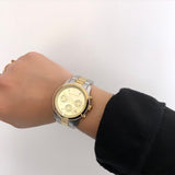  Shop Authentic Michael Kors Runway Gold Dial Two Tone Steel Strap Watch for Women - MK5137 - Luxxuri