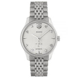  Shop Authentic Gucci G Timeless Automatic Silver Dial Silver Steel Strap Watch for Men - YA126354 - Luxxuri