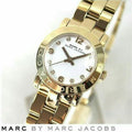  Shop Authentic Marc Jacobs Mini Amy White Dial Gold Steel Strap Watch for Women - MBM3057 - Luxxuri