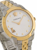  Shop Authentic Versace Audrey Quartz White Dial Two Tone Steel Strap Watch for Women - VELR00519 - Luxxuri