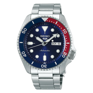  Shop Authentic Seiko 5 Sports Automatic Blue Dial Silver Steel Strap Watch For Men - SRPD53K1 - Luxxuri