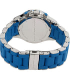  Shop Authentic Marc Jacobs Rock Chronograph Blue Dial Blue Silicone Strap Watch for Women - MBM2575 - Luxxuri