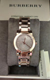 Shop Authentic Burberry Heritage Rose Gold Dial Rose Gold Steel Strap Watch for Women - BU9215 - Luxxuri