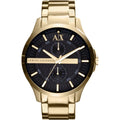  Shop Authentic Armani Exchange Hampton Chronograph Black Dial Gold Steel Strap Watch For Men - AX2122 - Luxxuri